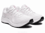 Asics Competir 7 Grado Escuela Zapatillas Blancas y Rosas - Image 2