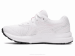 Asics Competir 7 Grado Escuela Zapatillas Blancas y Rosas - Image 4