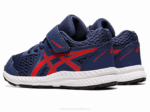 Asics Competir 7 Niños Océano Profundo Rojo Clásico Zapatillas Deportivas - Image 3