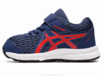 Asics Competir 7 Niños Océano Profundo Rojo Clásico Zapatillas Deportivas - Image 4