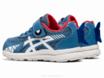 Asics Competir 7 Zapatillas Niño Seda Gris Blanco - Image 3