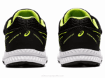 Asics Competir 7 Zapatillas Niños Negro Verde Peligro - Image 5