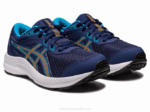 Asics Competir 8 Grado Azul Índigo Melocotón para Escuela - Image 2