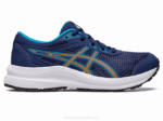 Asics Competir 8 Grado Azul Índigo Melocotón para Escuela