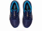 Asics Competir 8 Grado Azul Índigo Melocotón para Escuela - Image 6