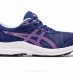 Asics Competir 8 Grado Buceo Azul Orquídea Zapatillas Deportivas