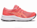 Asics Competir 8 Grado Duna Papaya Verano Zapatillas Escolares