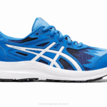 Asics Competir 8 Grado Escuela Azul Electrico Blanco