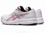 Asics Competir 8 Grado Escuela Blanco Rojo Eléctrico Rendimiento - Image 3