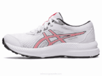 Asics Competir 8 Grado Escuela Blanco Rojo Eléctrico Rendimiento - Image 4