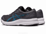 Asics Competir 8 Grado Escuela Gris Azul Isla Deportivo - Image 3