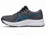 Asics Competir 8 Grado Escuela Gris Azul Isla Deportivo - Image 4