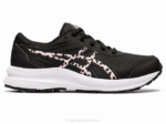 Asics Competir 8 Grado Escuela Negro Rosa Brillante