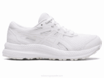 Asics Competir 8 Grado Escuela Zapatillas Blancas para Niños