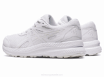 Asics Competir 8 Grado Escuela Zapatillas Blancas para Niños - Image 3