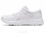 Asics Competir 8 Grado Escuela Zapatillas Blancas para Niños - Image 4