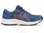 Asics Competir 8 Grado Zapatillas Tomate Azul Cherry