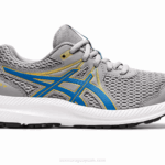 Asics Competir Tablaroca Azul Electrico para Escuela 7 Grado