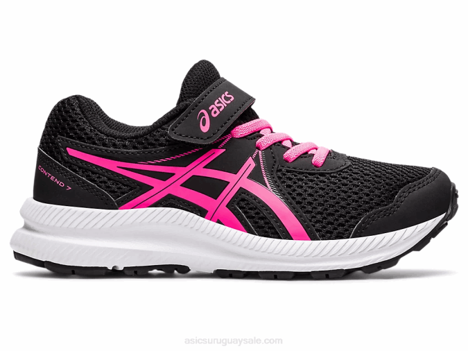 asics_contend_7_preescolar_negro_rosa_intenso_calzado_deportivo.png Asics contend 7 preescolar negro rosa intenso calzado deportivo - Image 1