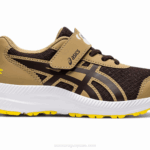Asics contend 7 preescolar zapatillas café para niños