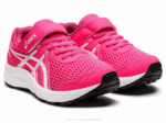 Asics contend 7 tenis preescolar rosa brillante y blanco - Image 2
