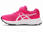 Asics contend 7 tenis preescolar rosa brillante y blanco - Image 4