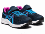 Asics contend 7 zapatillas preescolar azul francés aguamarina - Image 2