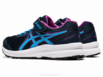 Asics contend 7 zapatillas preescolar azul francés aguamarina - Image 3