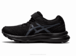 Asics contend 7 zapatillas preescolar negro gris cómodas y duraderas - Image 4
