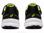 Asics Contend 7 Zapatillas Preescolar Negro Verde Peligro - Image 5