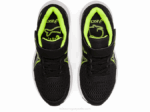 Asics Contend 7 Zapatillas Preescolar Negro Verde Peligro - Image 6