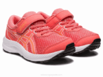 Asics contend 8 preescolar duna de papaya verano zapatillas cómodas para niños - Image 2