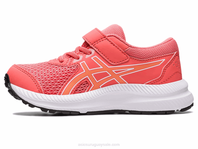 Asics contend 8 preescolar duna de papaya verano zapatillas cómodas para niños - Image 4