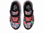 Asics Contend 8 Preescolar Negro Papaya Zapatillas Deportivas Divertidas - Image 6