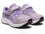 Asics contend 8 preescolar zapatillas violeta oscuro digital - Image 2