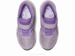 Asics contend 8 preescolar zapatillas violeta oscuro digital - Image 6