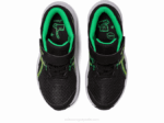 Asics Contend 8 Zapatillas Preescolar Ralladura Lima Negra - Image 6
