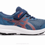 Asics Contend 8 Zapatillas Preescolar Tomate Azul Cherry