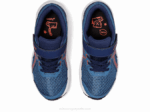 Asics Contend 8 Zapatillas Preescolar Tomate Azul Cherry - Image 6