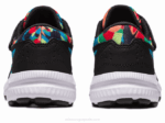 Asics contend 8 zapatos preescolar negro azul cómodo y duradero - Image 5