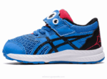Asics Contender 8 Zapatillas Patio Niños Pequeños Azul Costa Negro - Image 4