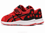 Asics Contender 8 Zapatos Patio Niños Pequeños Rojo Clásico Negro - Image 3