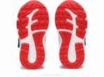 Asics Contender 8 Zapatos Patio Niños Pequeños Rojo Clásico Negro - Image 7