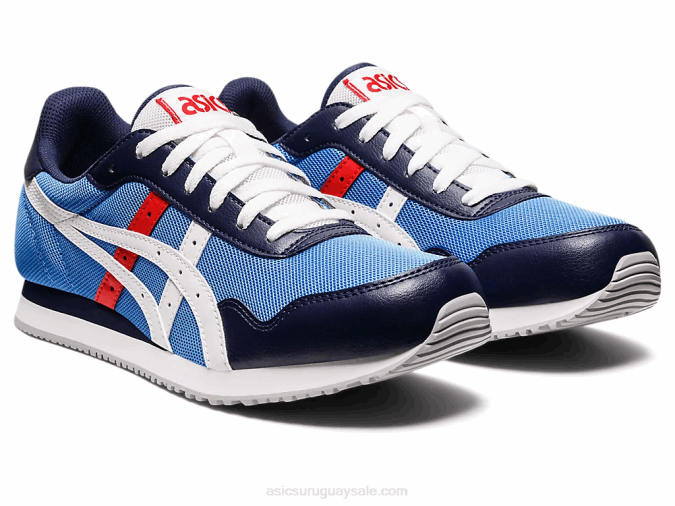 Asics corredor de tigre azul blanco estilo y confort - Image 2