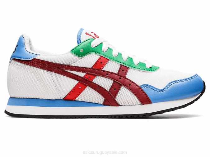 Asics corredor de tigre blanco burdeos estilo y confort - Image 1