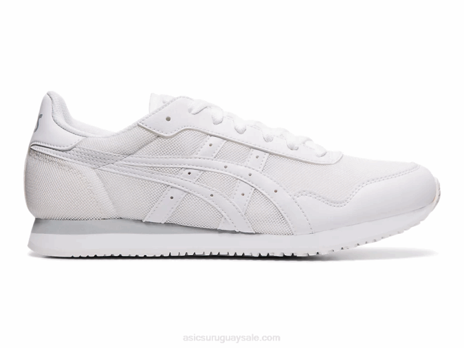 Asics corredor tigre 2LVJ2104 blanco deportivo y elegante - Image 1
