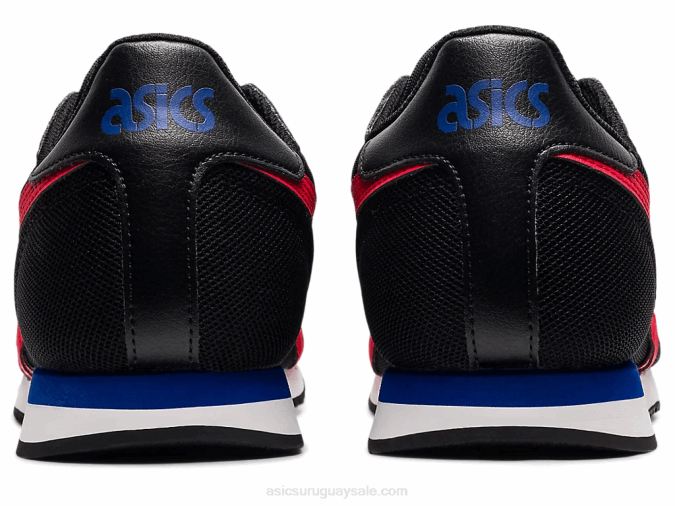 Asics corredor tigre negro rojo eléctrico rendimiento deportivo - Image 5