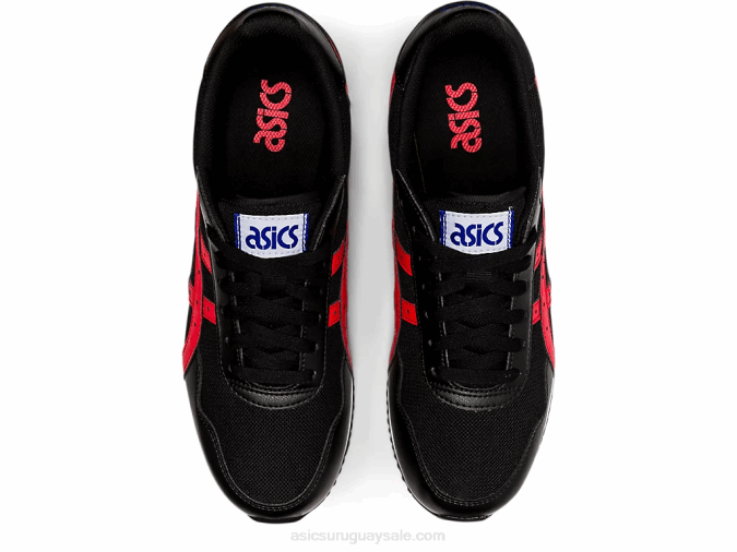 Asics corredor tigre negro rojo eléctrico rendimiento deportivo - Image 6