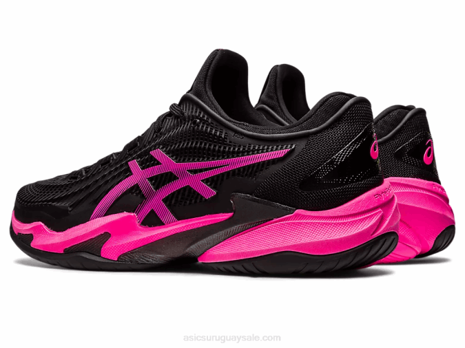Asics corte ff 32LVJ47 negro rosa intenso zapatillas deportivas - Image 3