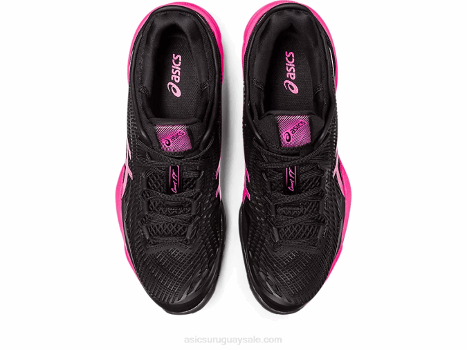 Asics corte ff 32LVJ47 negro rosa intenso zapatillas deportivas - Image 6